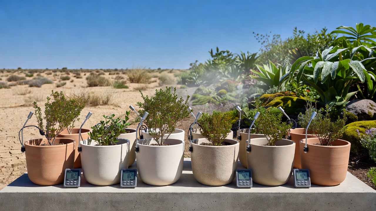 Analyzing UV Resistance in Decorative Planters for Arid and Humid Transition Zones